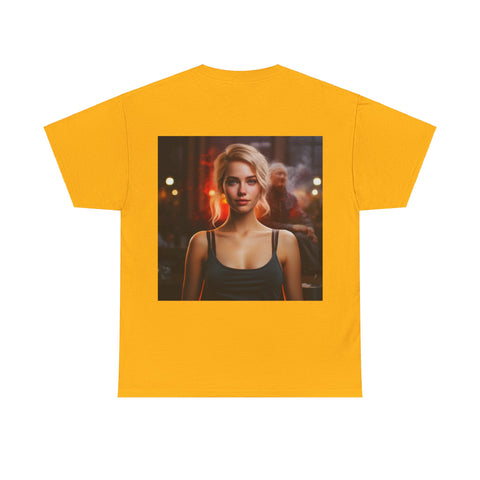 Introspective City Dusk - Unisex Heavy Cotton Tee