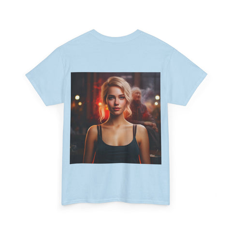 Introspective City Dusk - Unisex Heavy Cotton Tee
