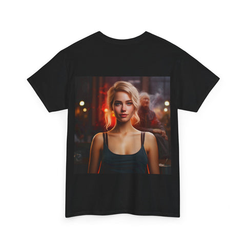 Introspective City Dusk - Unisex Heavy Cotton Tee