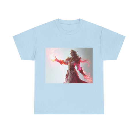 Crimson Elemental Majesty - Unisex Heavy Cotton Tee