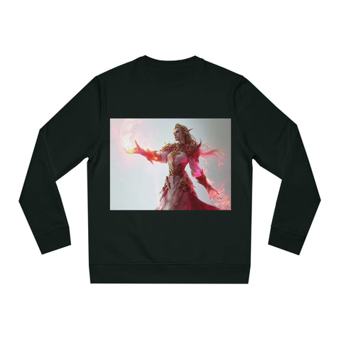 Crimson Elemental Majesty - Unisex Changer Sweatshirt - Globera