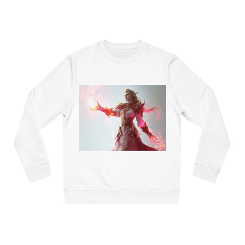 Crimson Elemental Majesty - Unisex Changer Sweatshirt - Globera