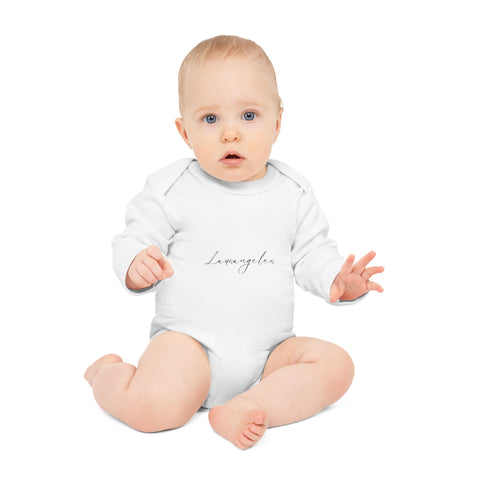 Elegance - Baby Long-Sleeve Organic Bodysuit - Globera