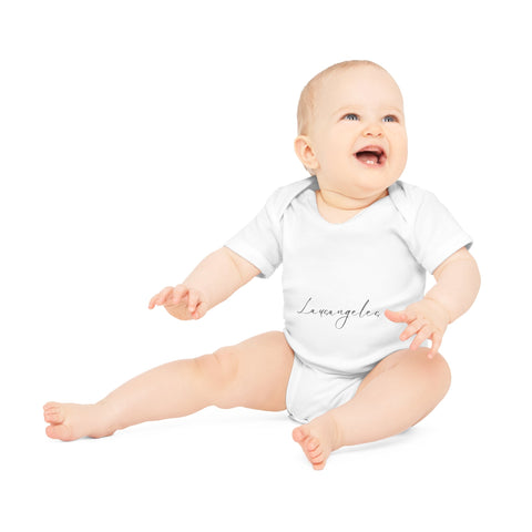 Elegance - Baby Organic Short Sleeve Bodysuit - Globera