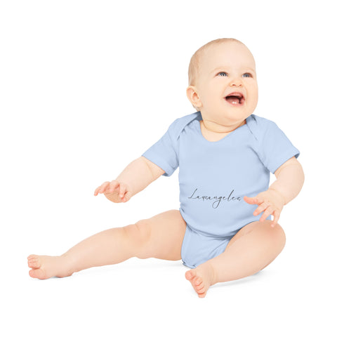 Elegance - Baby Organic Short Sleeve Bodysuit - Globera
