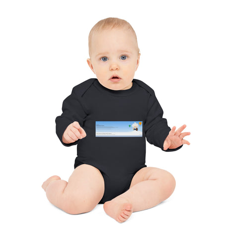 Entityistrospection - Baby Long-Sleeve Organic Bodysuit - Globera