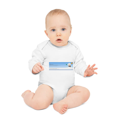 Entityistrospection - Baby Long-Sleeve Organic Bodysuit - Globera