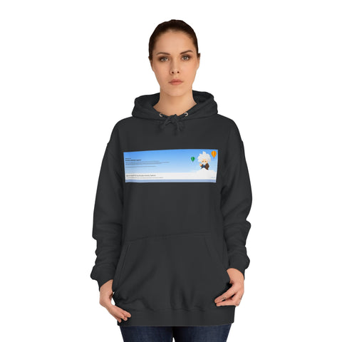 Entityistrospection - Unisex College Hoodie - Globera