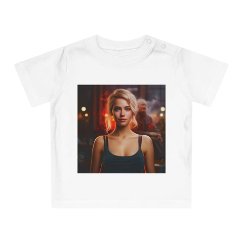 Introspective City Dusk - Baby Organic T-Shirt - Globera