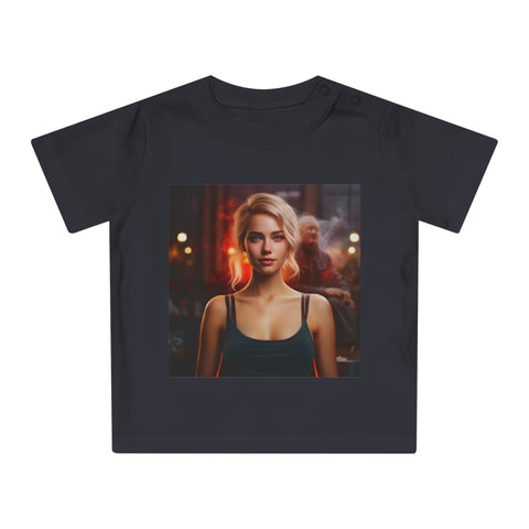 Introspective City Dusk - Baby Organic T-Shirt - Globera