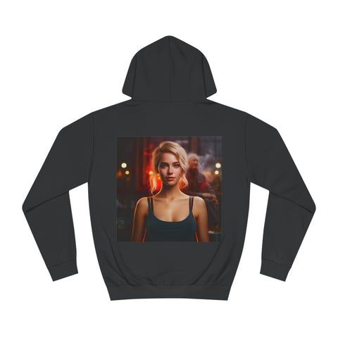 Introspective City Dusk - Unisex College Hoodie - Globera