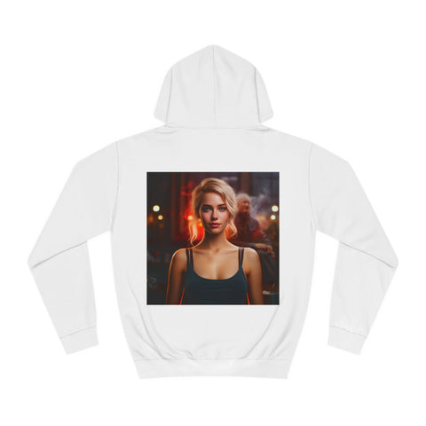 Introspective City Dusk - Unisex College Hoodie - Globera