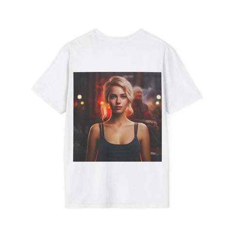 Introspective City Dusk - Unisex Softstyle T-Shirt - Globera