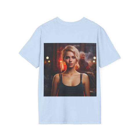 Introspective City Dusk - Unisex Softstyle T-Shirt - Globera