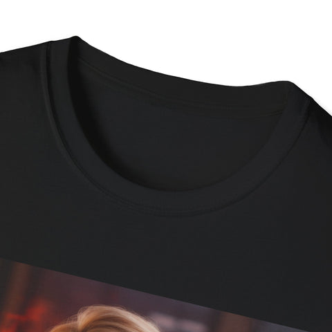 Introspective City Dusk - Unisex Softstyle T-Shirt - Globera