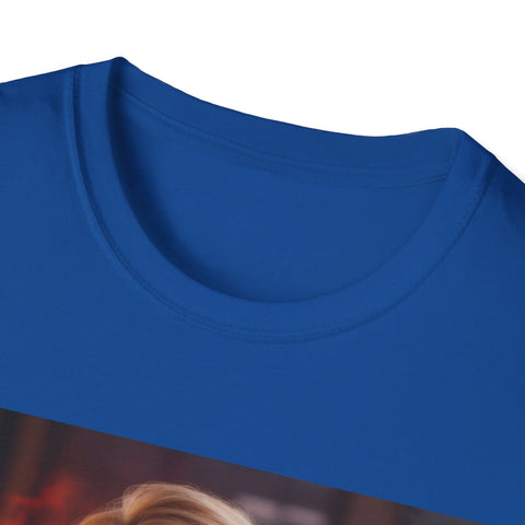 Introspective City Dusk - Unisex Softstyle T-Shirt - Globera