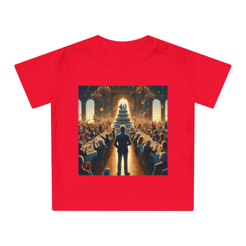 Solitary Celebration Observer - Baby Organic T-Shirt - Globera